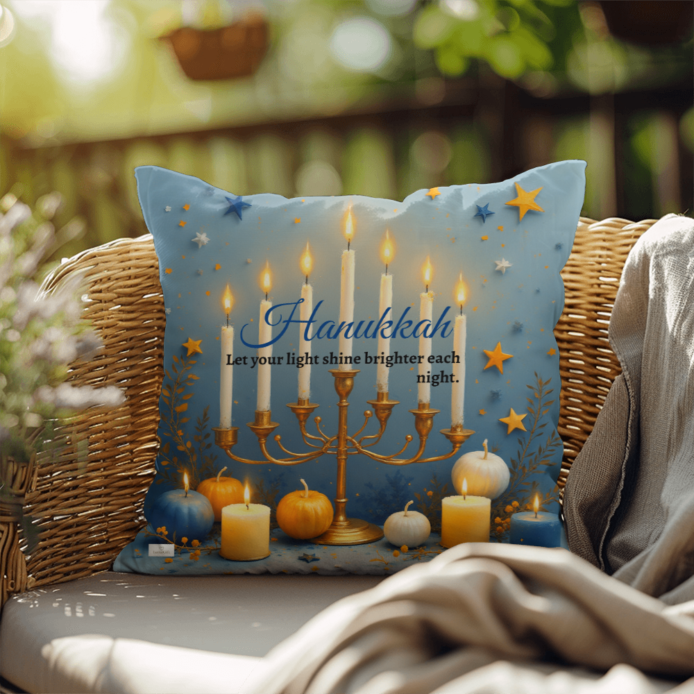 Hanukkah - Let your light shine - Pillow