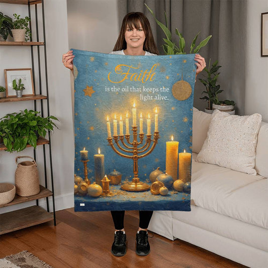 Faith is the oil that keeps the light alive.