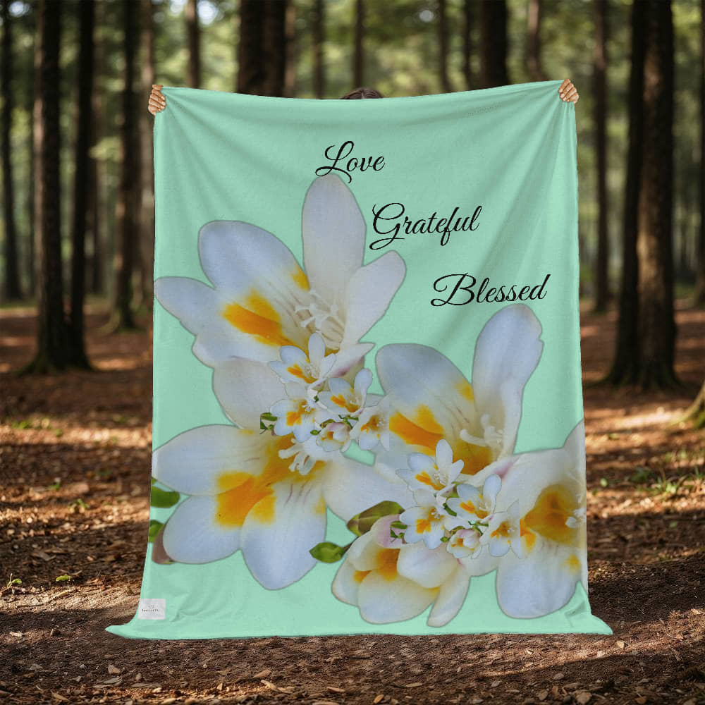 Love, Grateful, Blessed Blanket