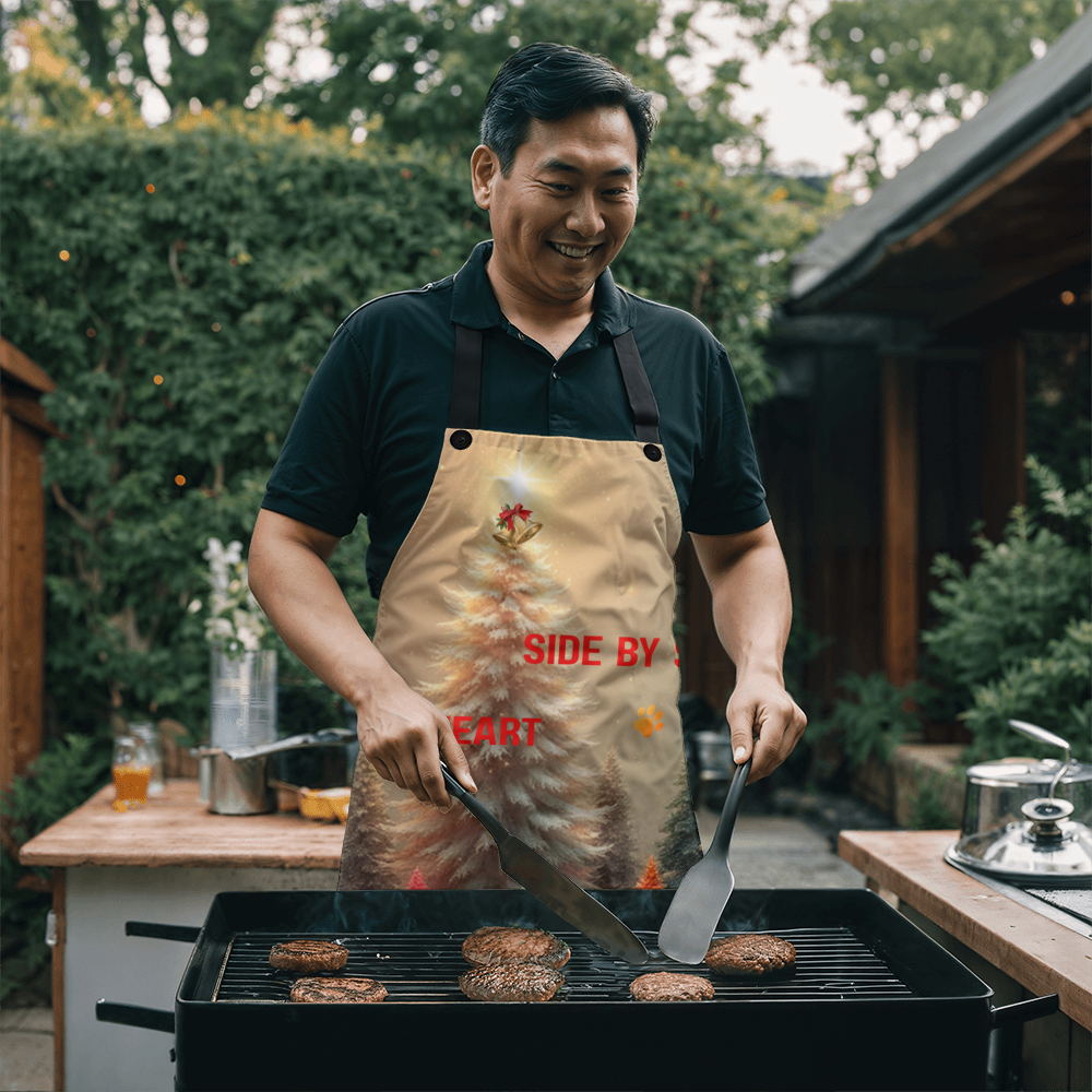 Side by Side. Heart to Heart. Personalized Premium Apron