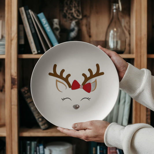 Reindeer Plate