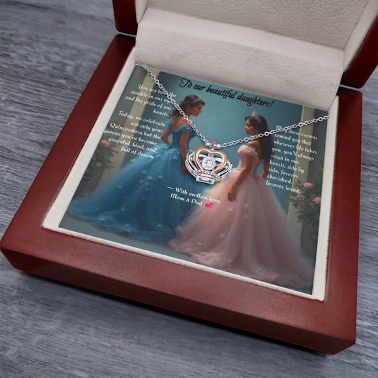 "Our Two Queens, Forever in Our Hearts" (Quinceañera)