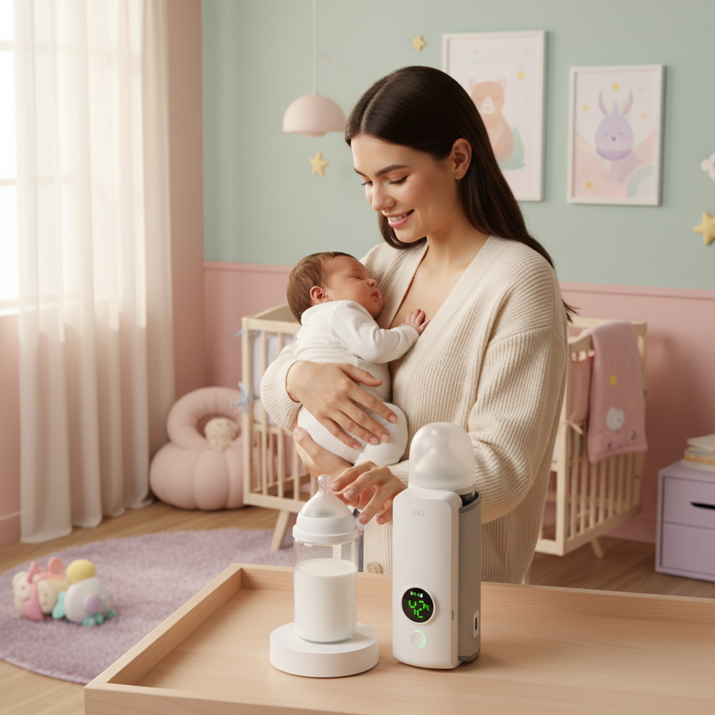 Portable Wireless Baby Bottle Warmer