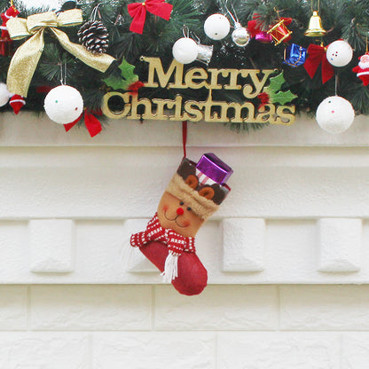 Festive Holiday Stocking Decor