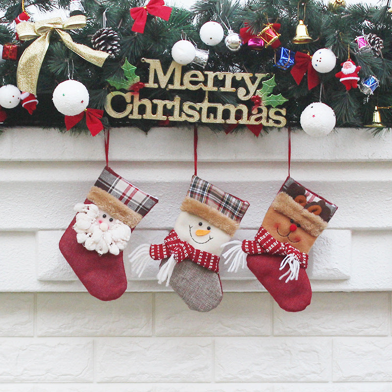 Festive Holiday Stocking Decor
