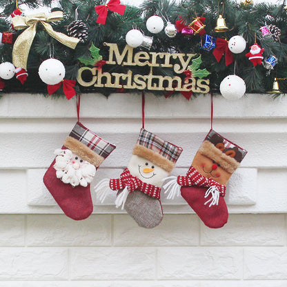 Festive Holiday Stocking Decor