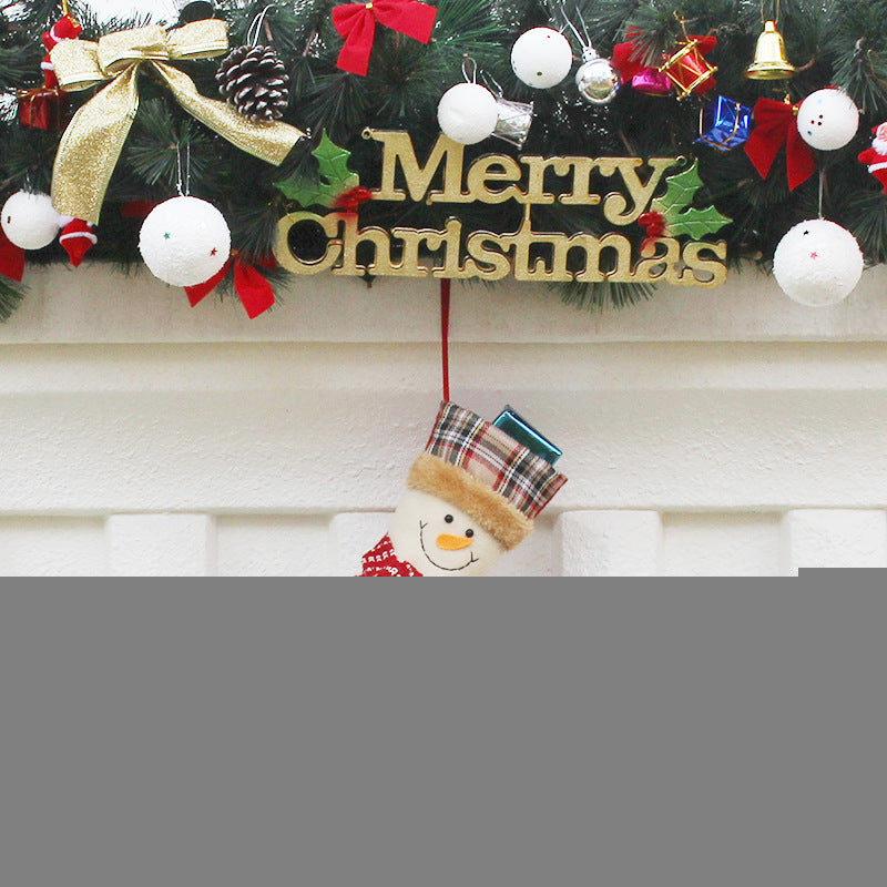 Festive Holiday Stocking Decor