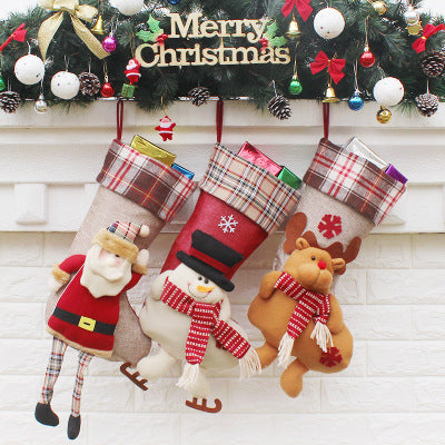 Festive Holiday Stocking Bags