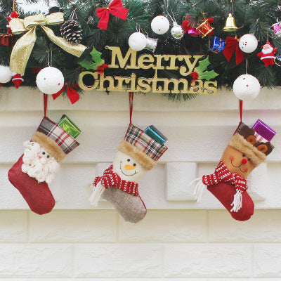 Festive Holiday Stocking Decor