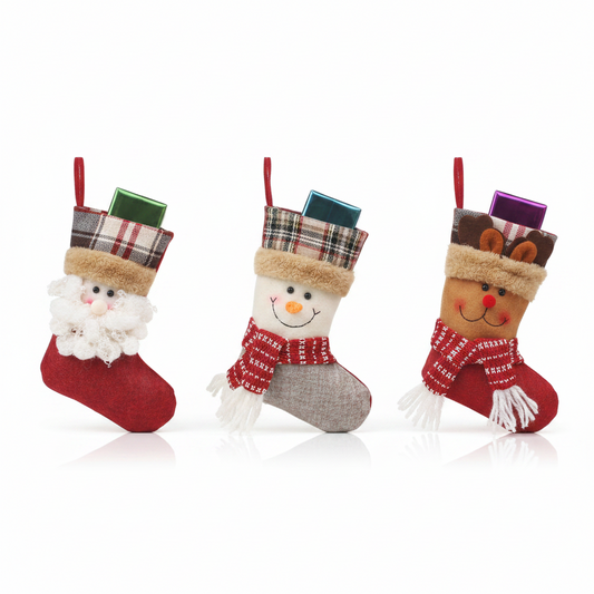 Festive Holiday Stocking Decor