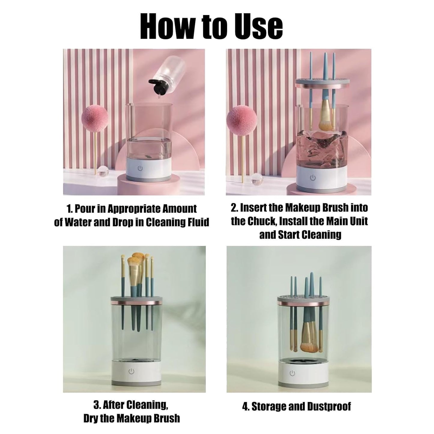 Effortless Brush Cleaner