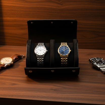 3 Slots Travel Watch Case