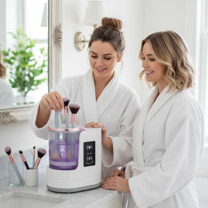 Rechargeable Makeup Brush Cleaner Automatic Brush Washer