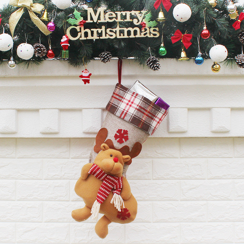 Festive Holiday Stocking Bags