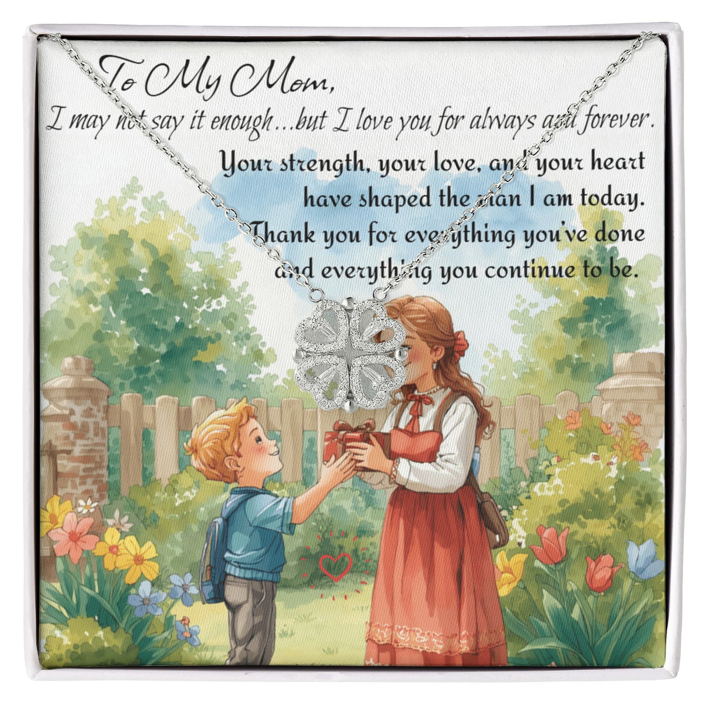 Love you, Mom (from Son)
