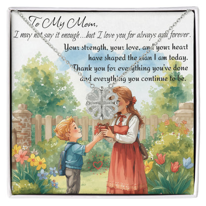 Love you, Mom (from Son)