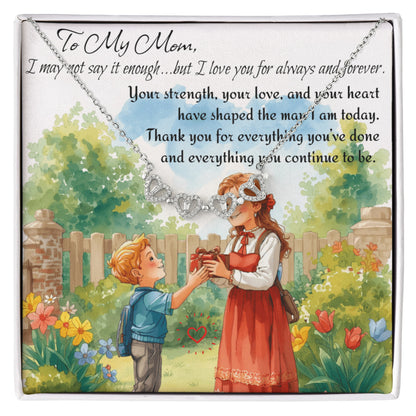 Love you, Mom (from Son)