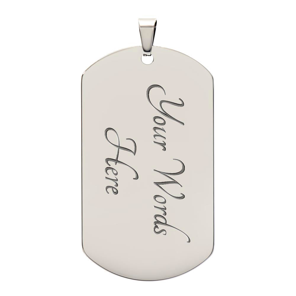 Aspen Dog Tag
