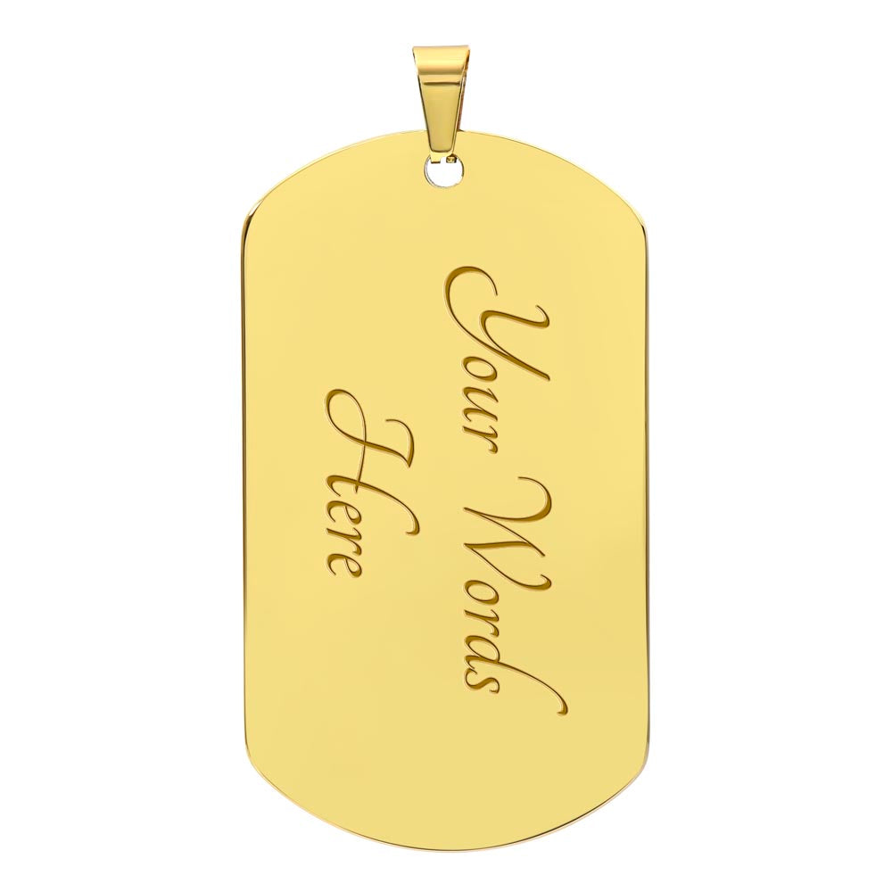 Aspen Dog Tag