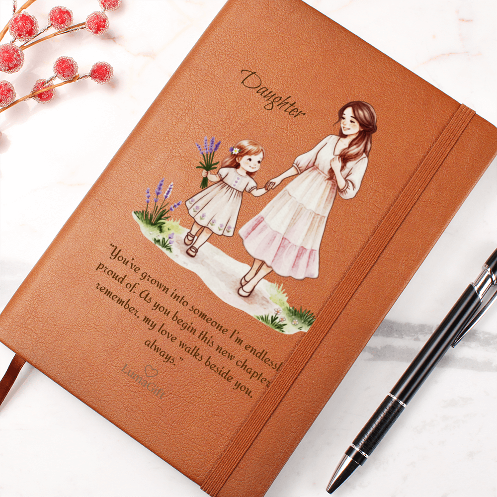 To My Daughter – “New Chapter” Leather Journal