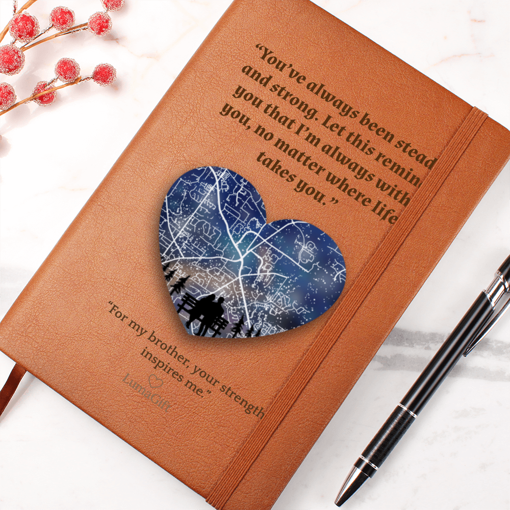 “Always With You” Leather Journal
