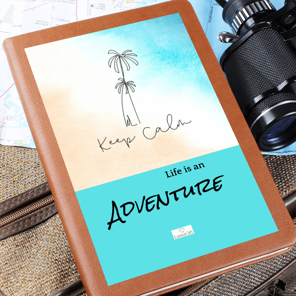 Life is an Adventure - Leather Journal