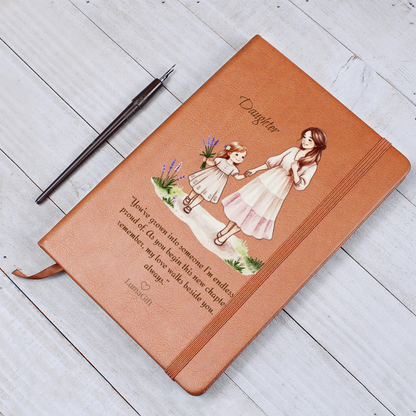 To My Daughter – “New Chapter” Leather Journal