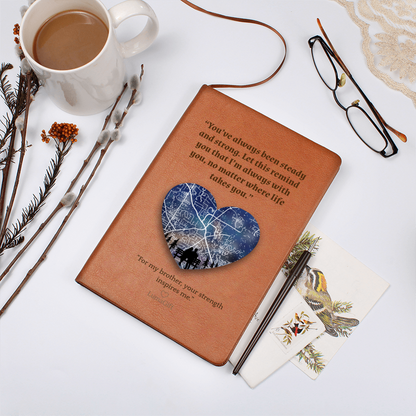 “Always With You” Leather Journal