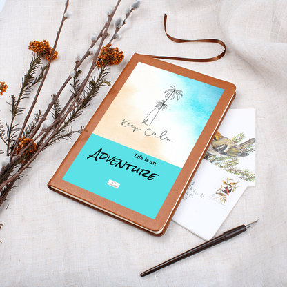 Life is an Adventure - Leather Journal