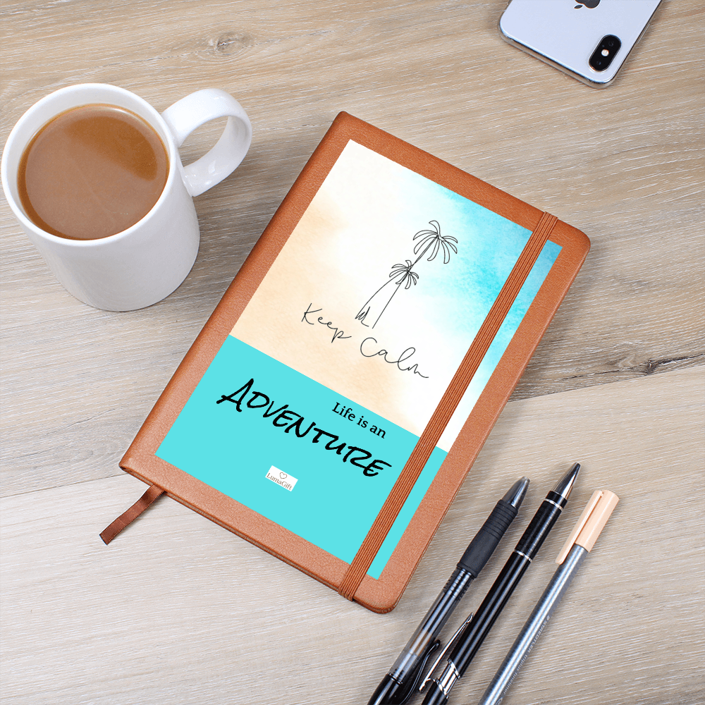 Life is an Adventure - Leather Journal