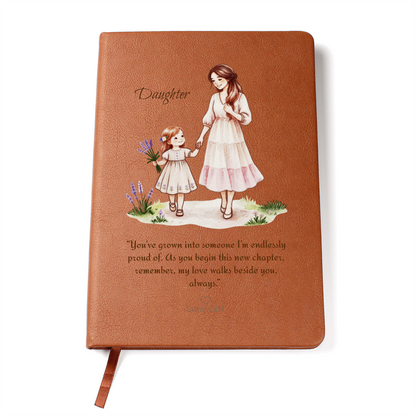 To My Daughter – “New Chapter” Leather Journal