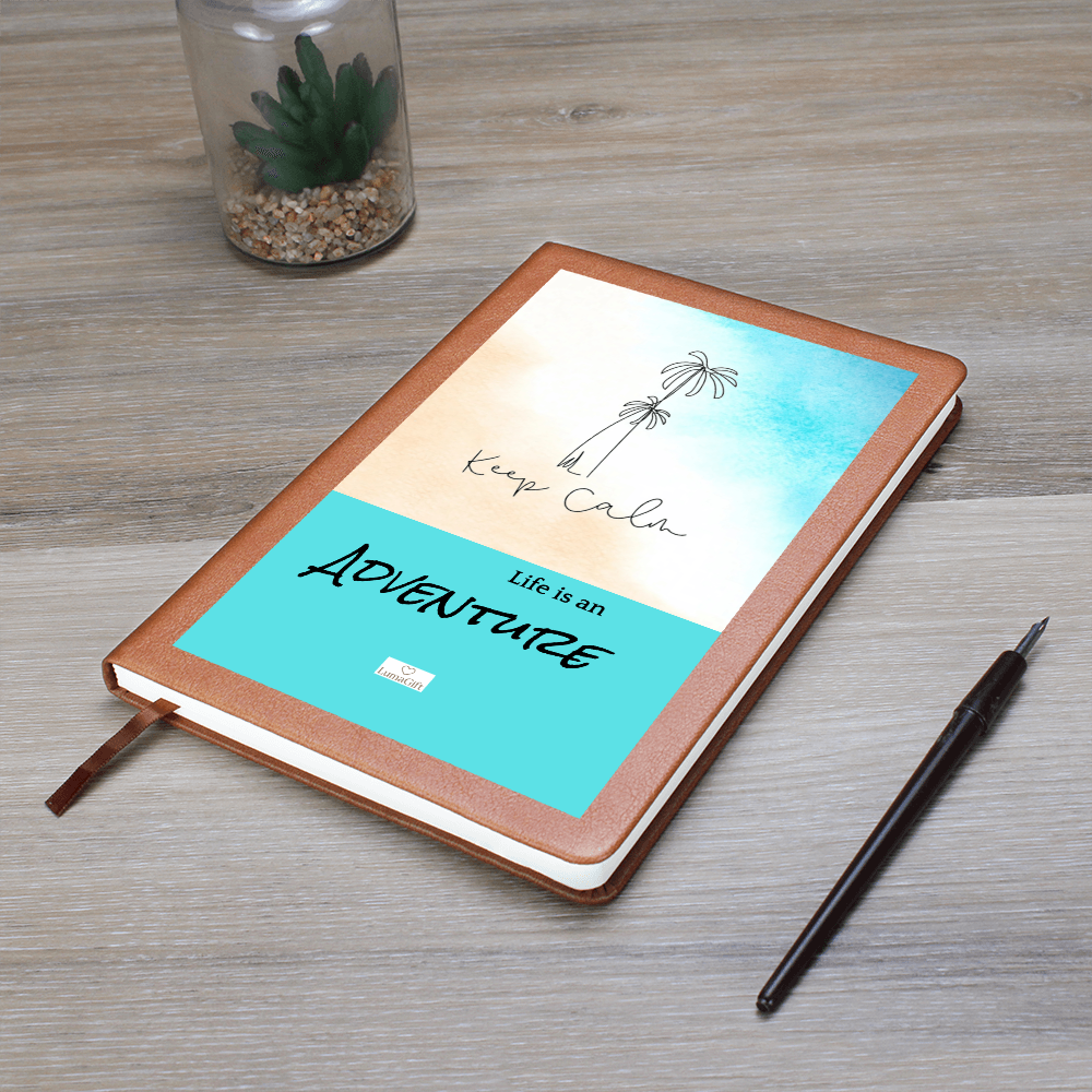Life is an Adventure - Leather Journal