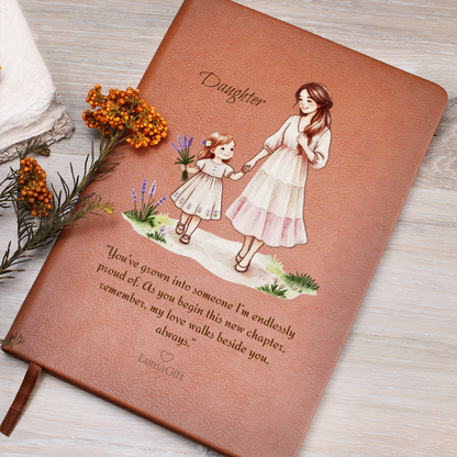 To My Daughter – “New Chapter” Leather Journal
