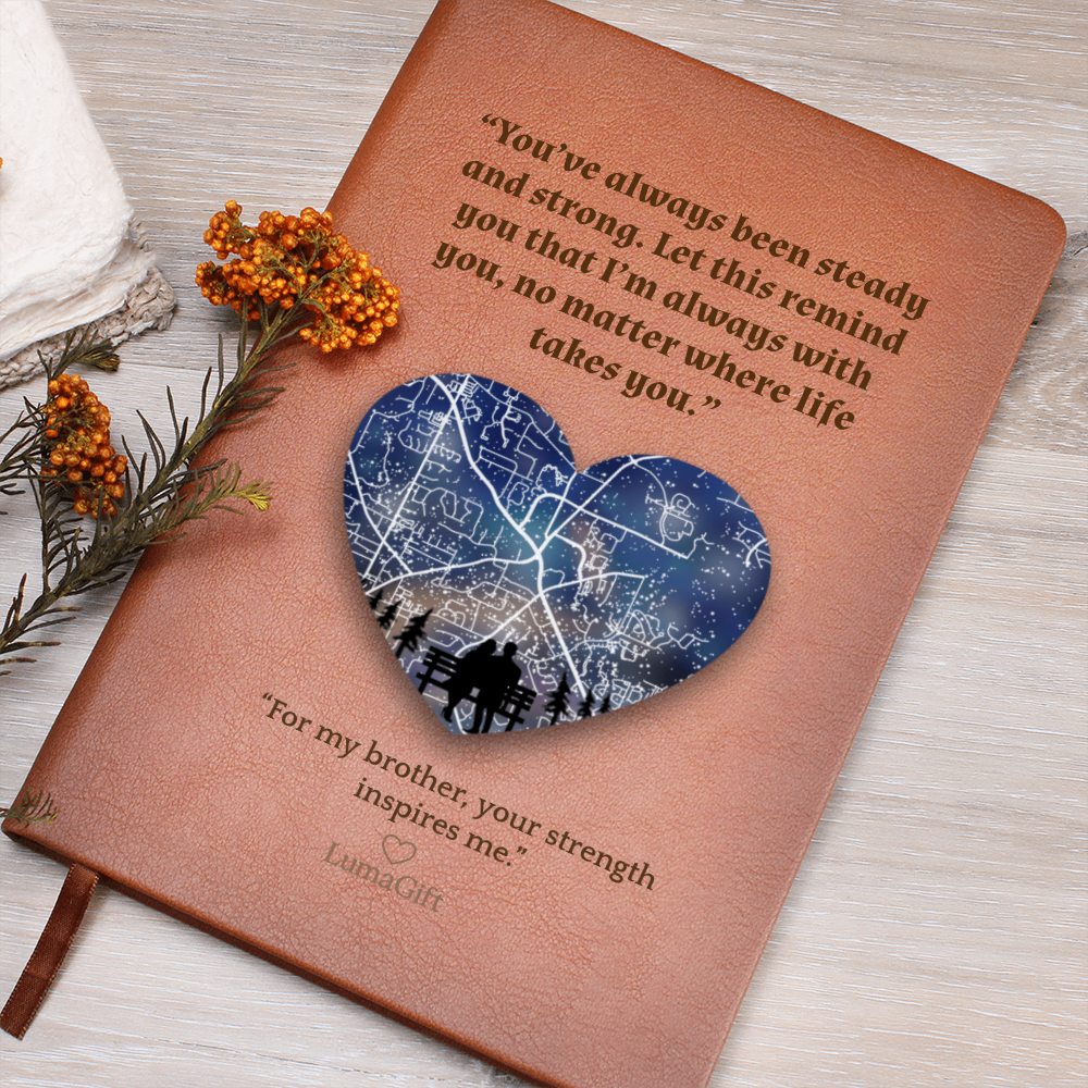 “Always With You” Leather Journal