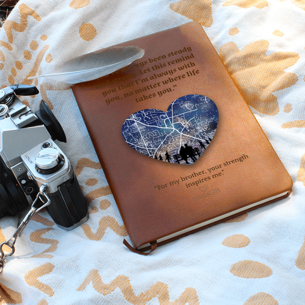 “Always With You” Leather Journal