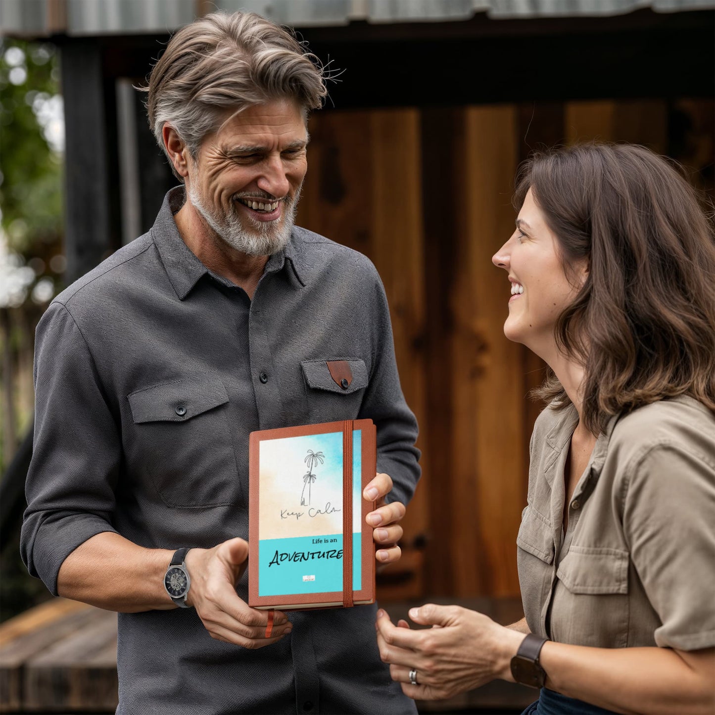 Life is an Adventure - Leather Journal