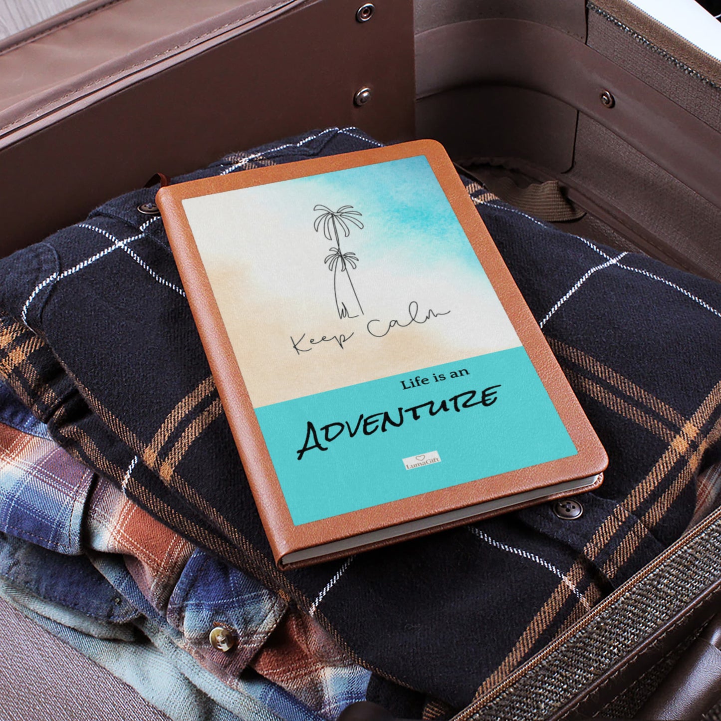 Life is an Adventure - Leather Journal