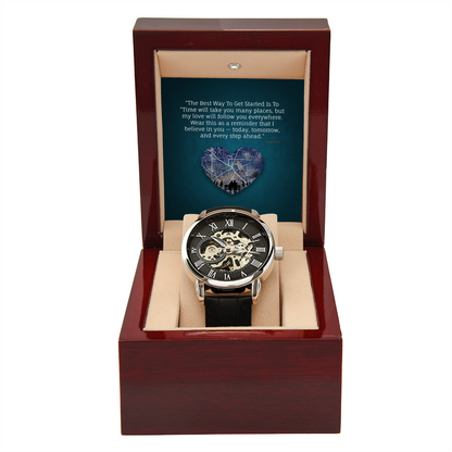 The Belief Watch - “For the man who's going places.”