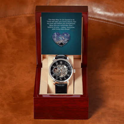 The Belief Watch - “For the man who's going places.”