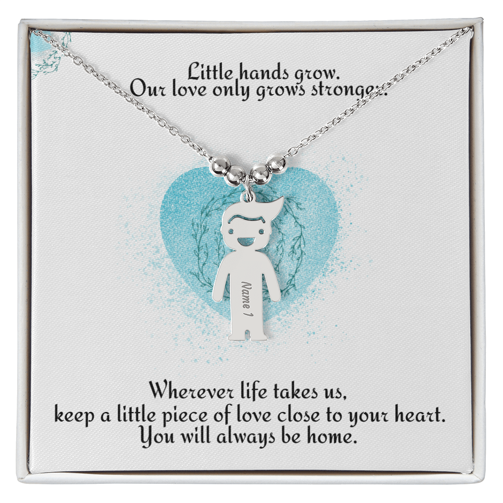 Little Names, Endless Love — Personalized Kids Charm Necklace