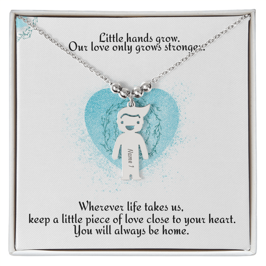 Little Names, Endless Love — Personalized Kids Charm Necklace