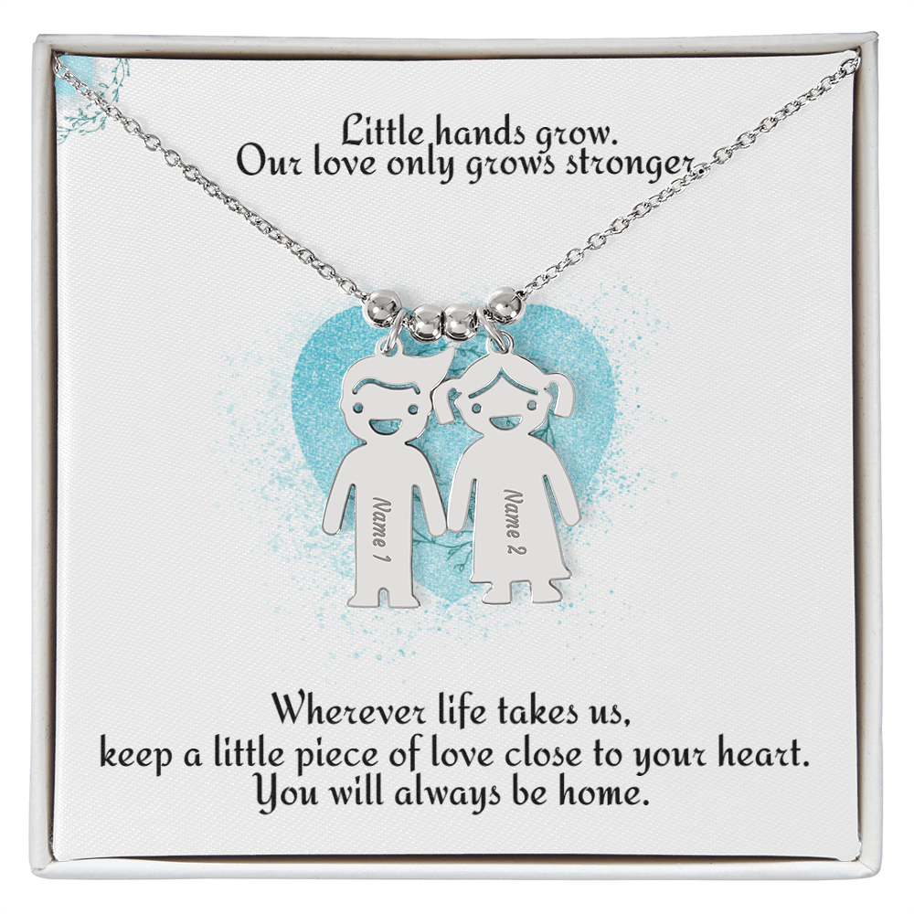 Little Names, Endless Love — Personalized Kids Charm Necklace