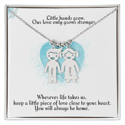 Little Names, Endless Love — Personalized Kids Charm Necklace