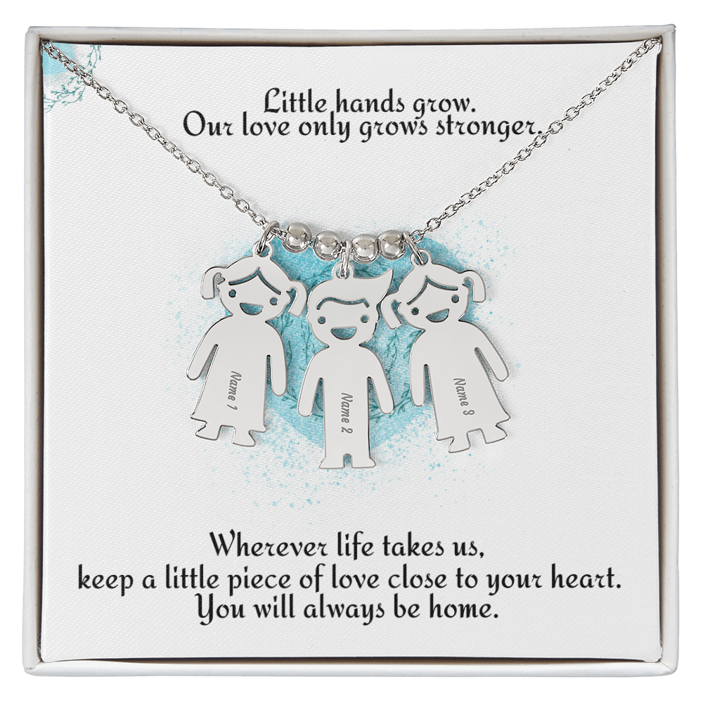 Little Names, Endless Love — Personalized Kids Charm Necklace