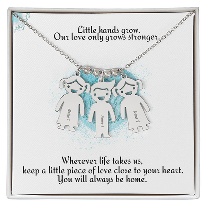 Little Names, Endless Love — Personalized Kids Charm Necklace
