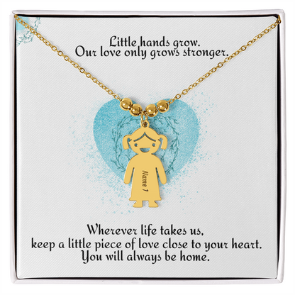 Little Names, Endless Love — Personalized Kids Charm Necklace