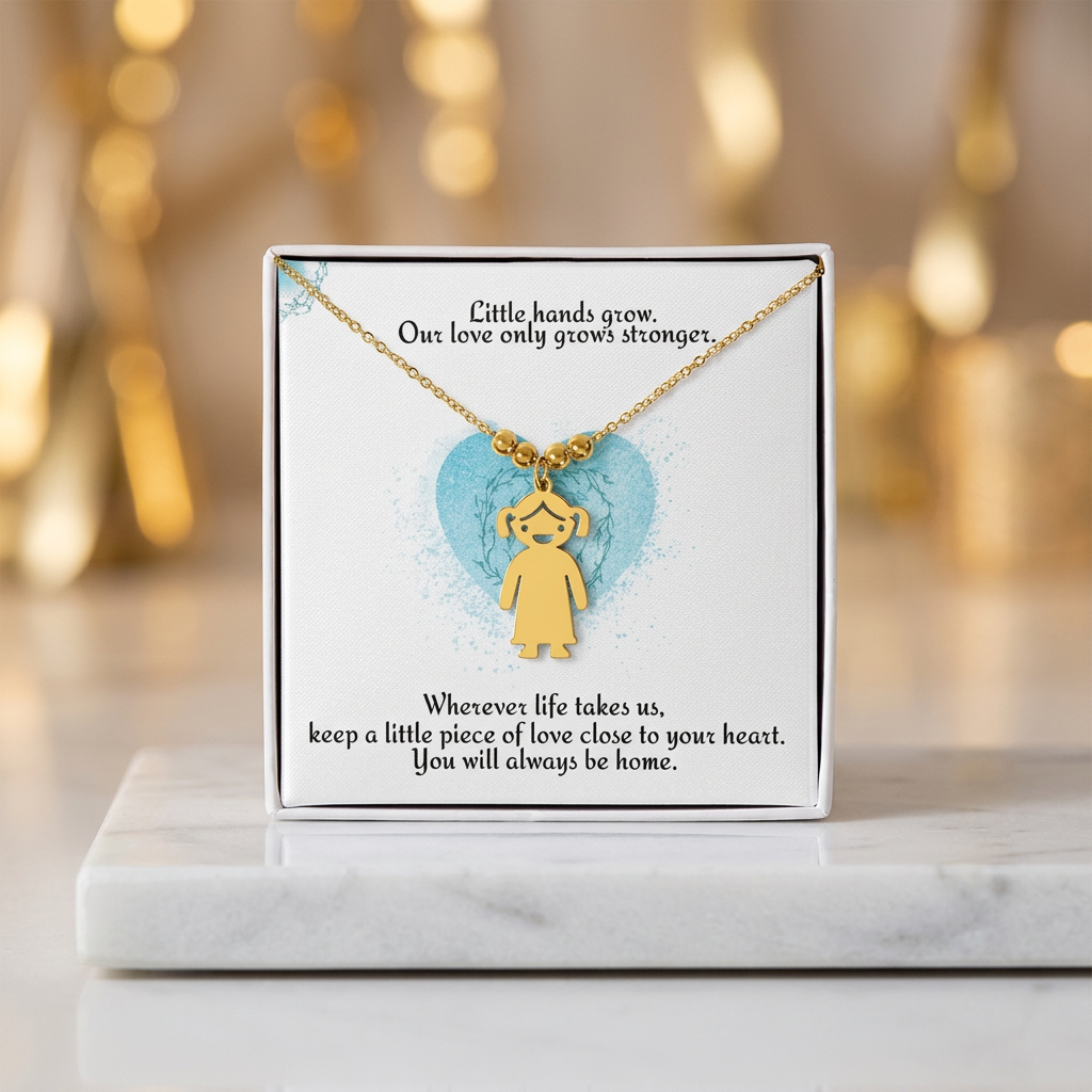 Little Names, Endless Love — Personalized Kids Charm Necklace