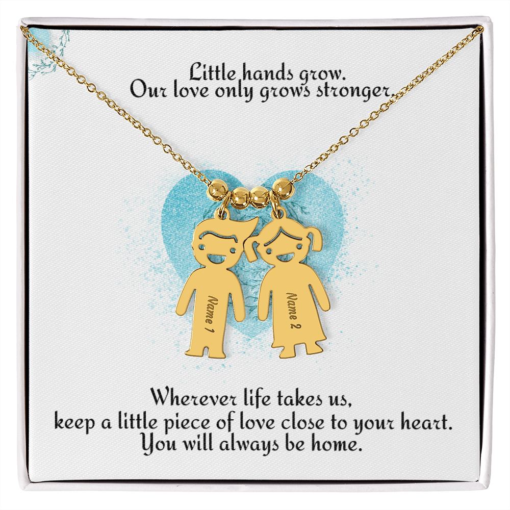 Little Names, Endless Love — Personalized Kids Charm Necklace