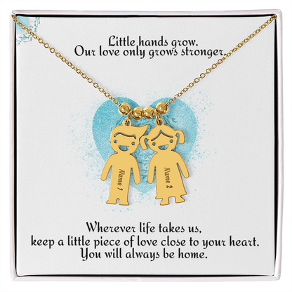 Little Names, Endless Love — Personalized Kids Charm Necklace