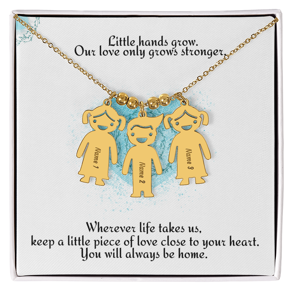 Little Names, Endless Love — Personalized Kids Charm Necklace